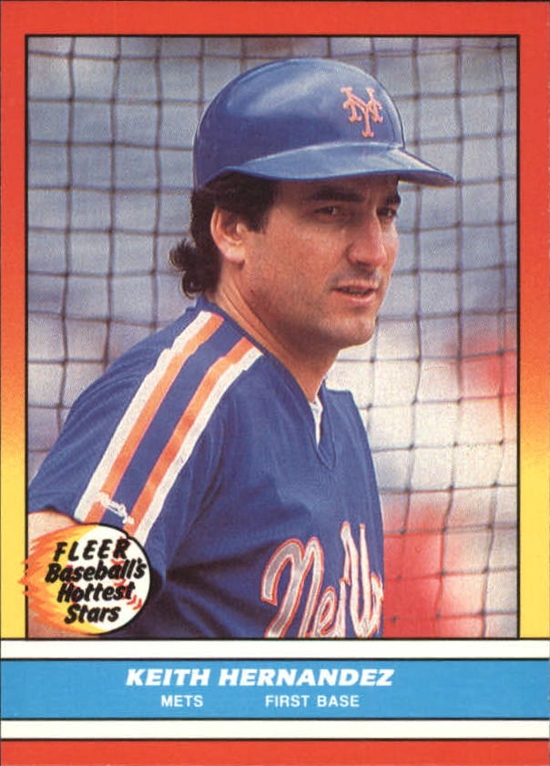 1988 Fleer Hottest Stars Baseball Cards        017      Keith Hernandez